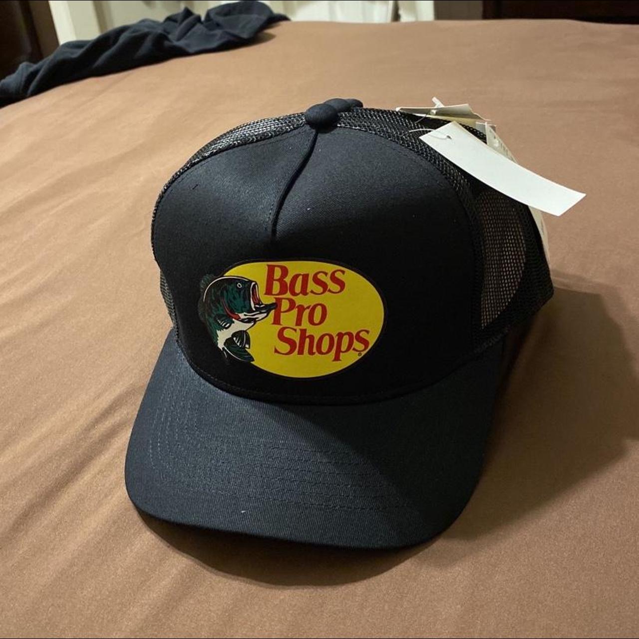 New Black Bass Pro Shops Hats with - Depop