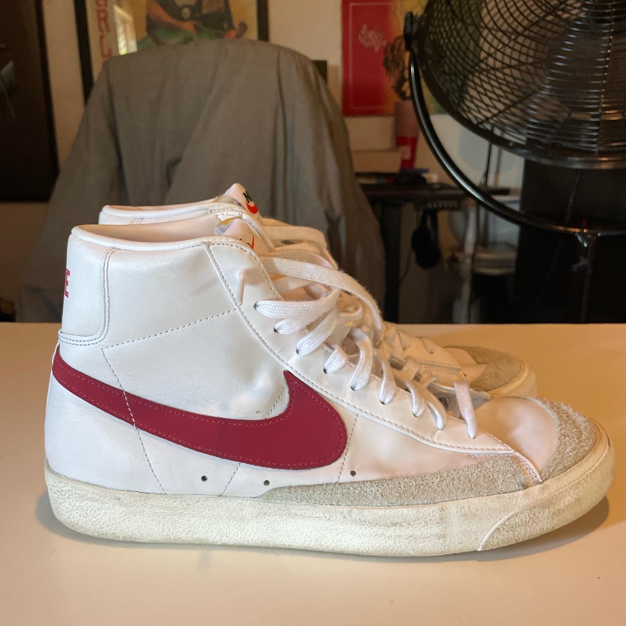 mens nike blazer red
