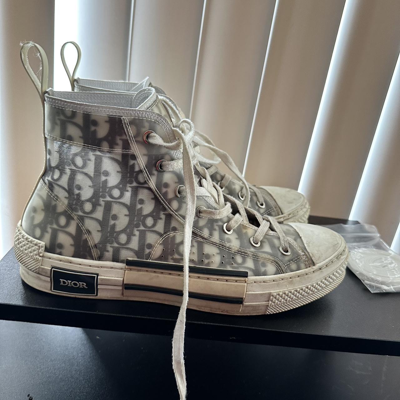 dior high tops used