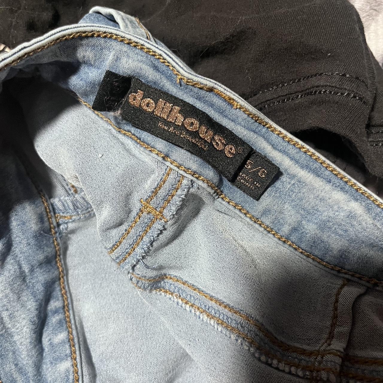 High waisted light blue jeans size 5/6 in woman’s Depop