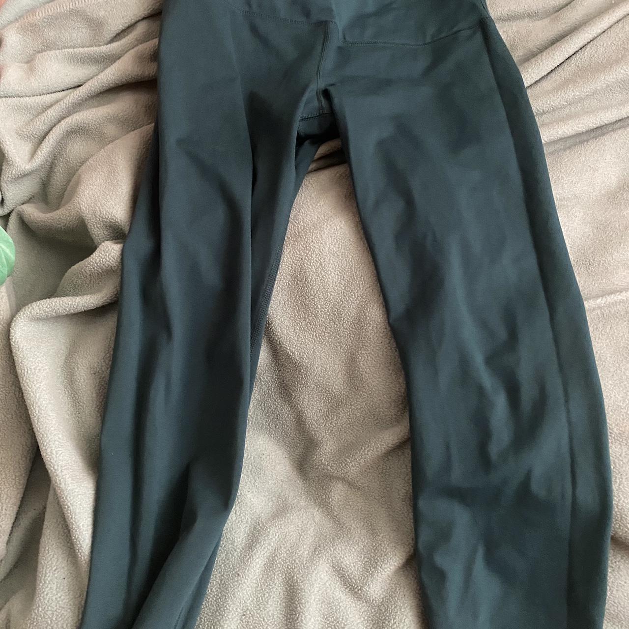 Yogalicious capri length green leggings. - Depop