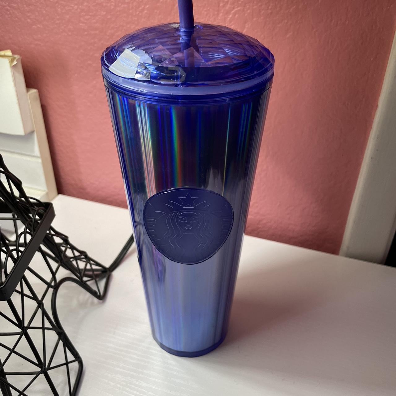 NWT Starbucks Wave Tumbler in Pink & Purple So - Depop