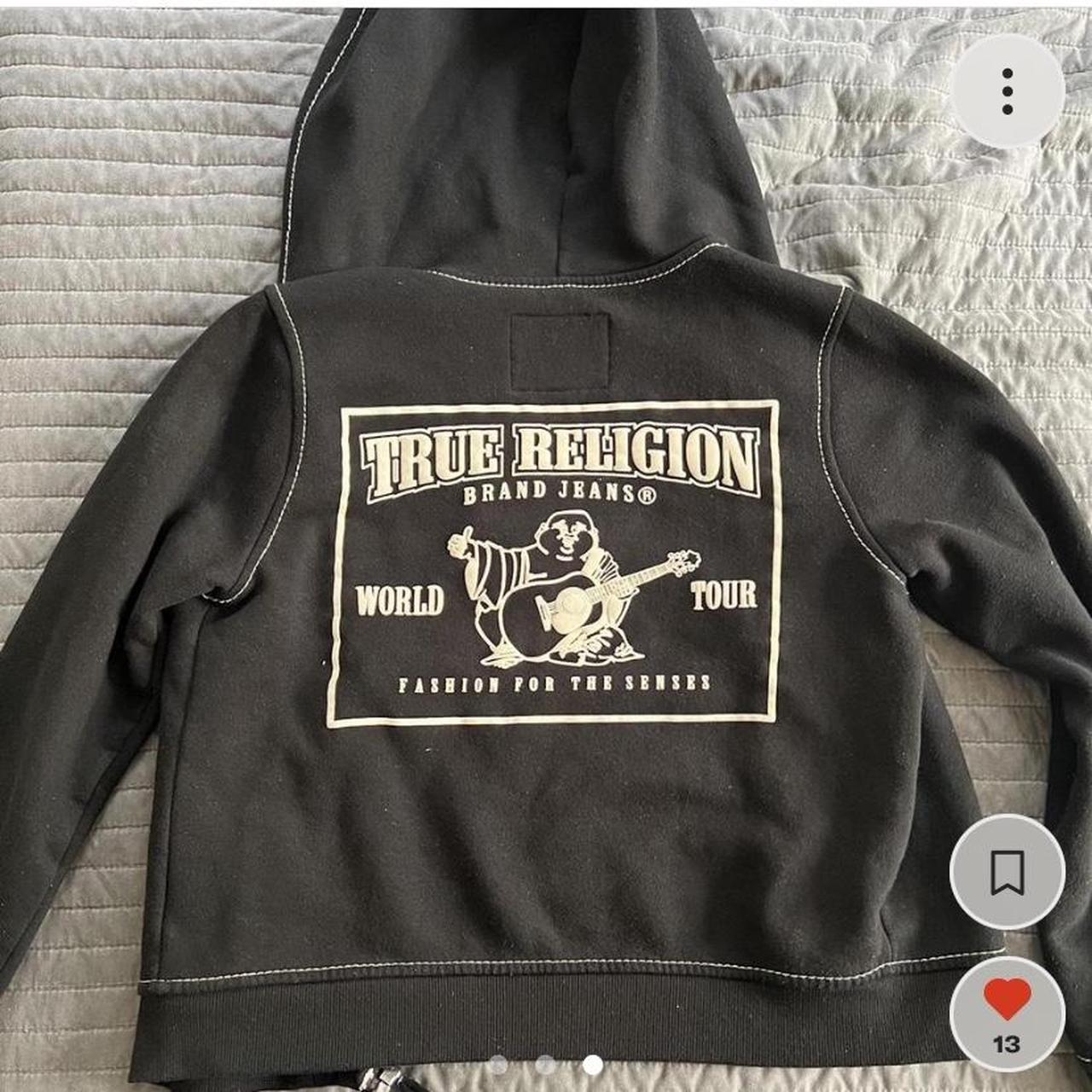 UNISEX TRUE RELIGION HOODIE Great Condition!!!... Depop