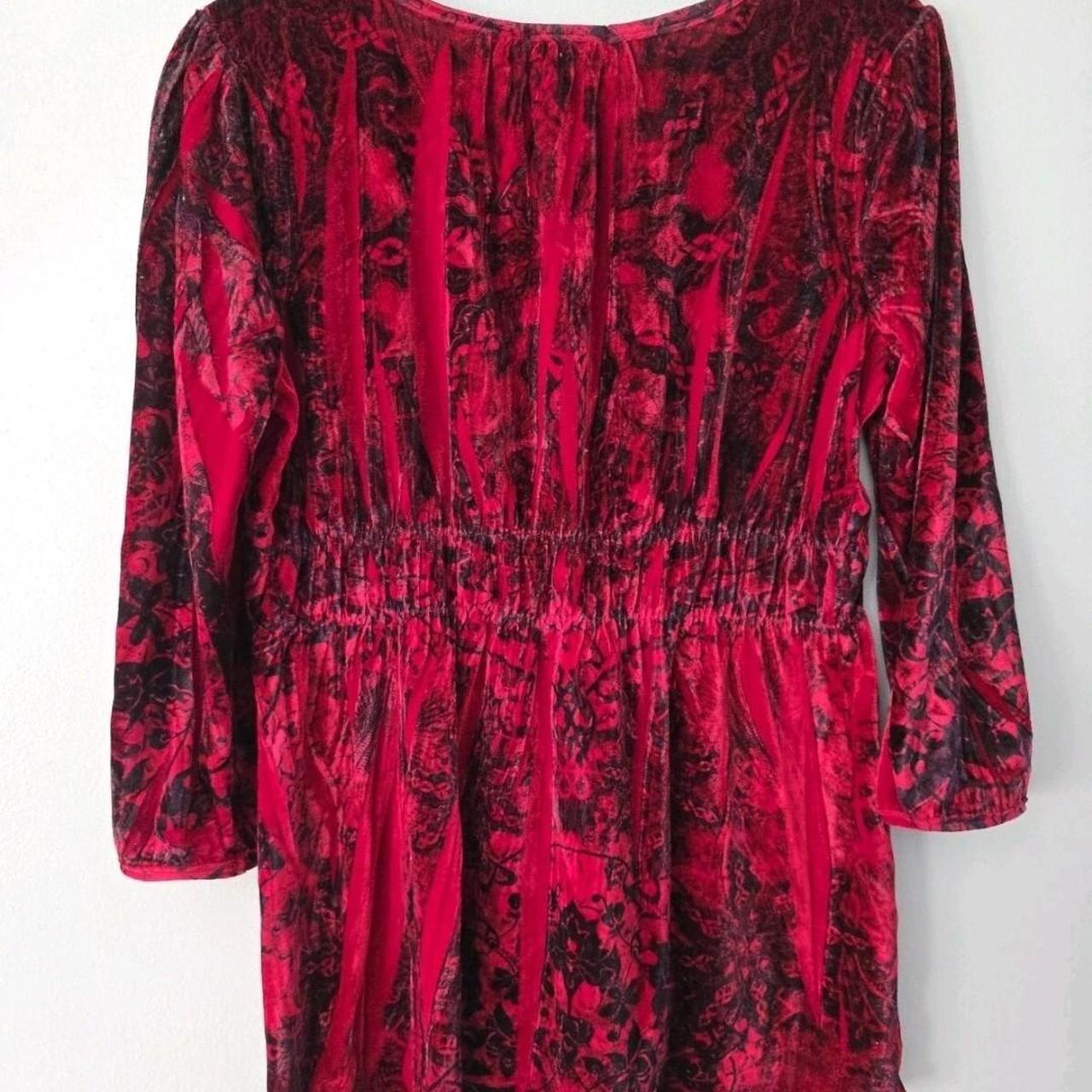 Apt. 9 Women's Blouse - Red/Multi - M – Apt 9 Blo… - image 4