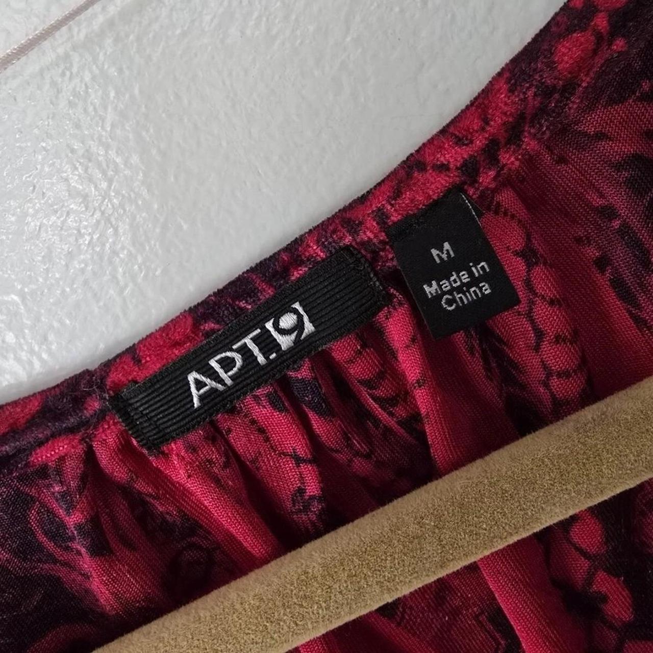 Apt. 9 Women's Blouse - Red/Multi - M – Apt 9 Blo… - image 2