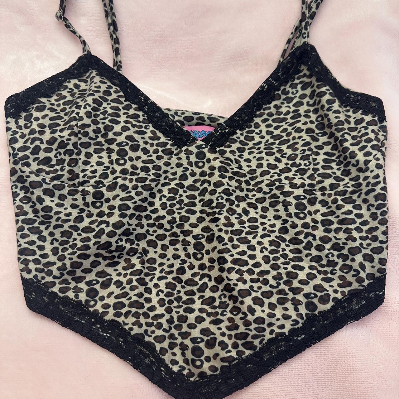 edikted cheetah print going out top 🤍 never worn... - Depop