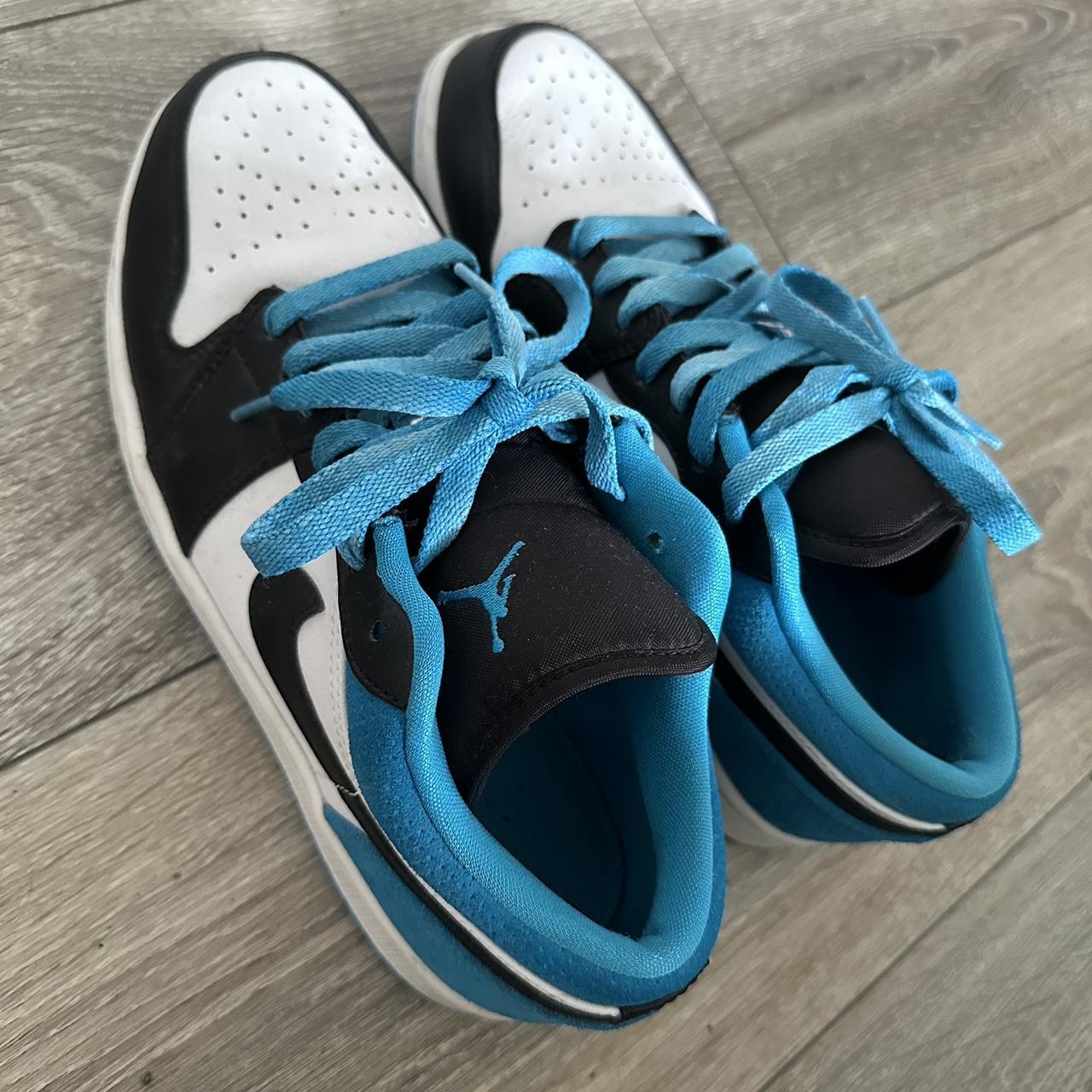 lazer blue jordan 1
