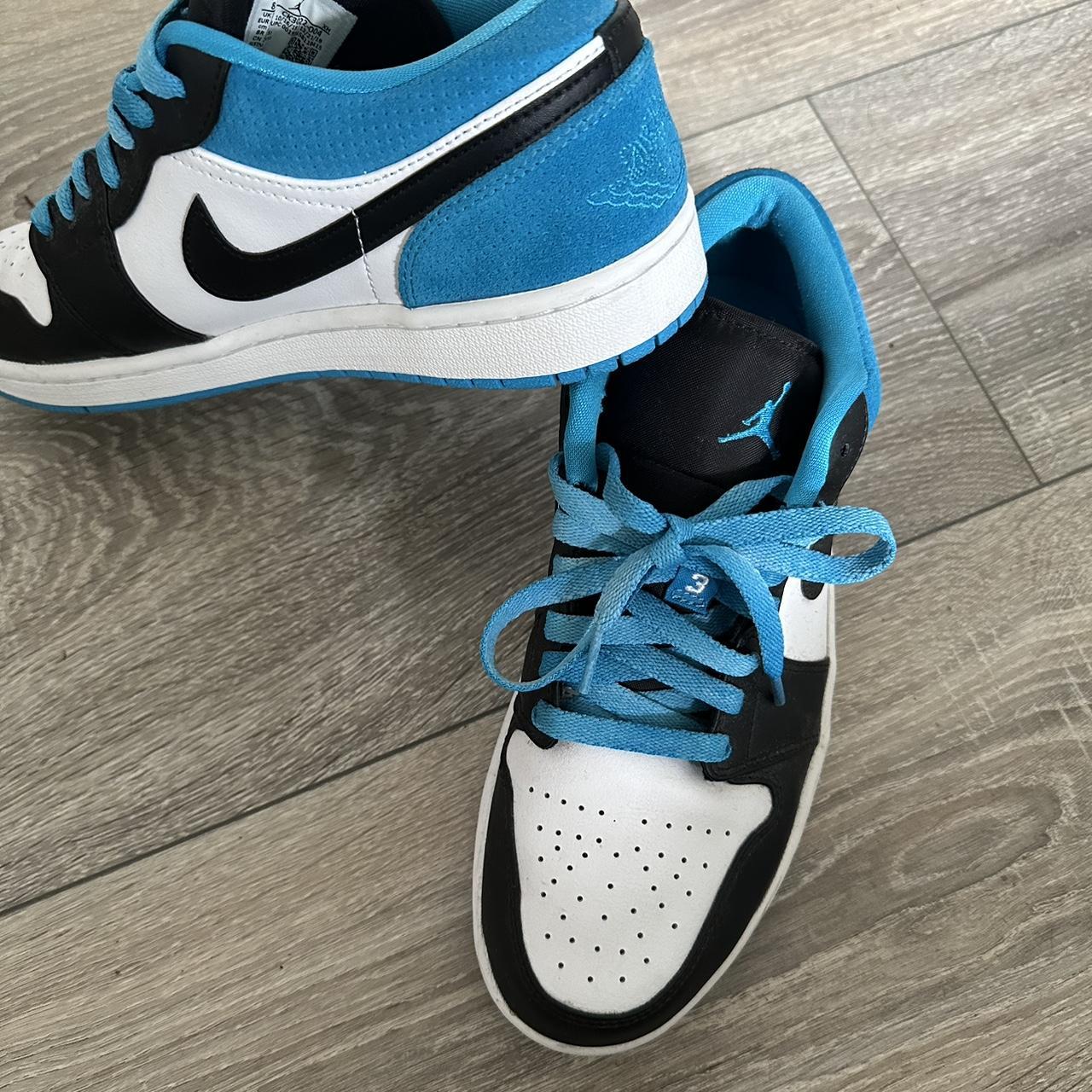 lazer blue jordan 1