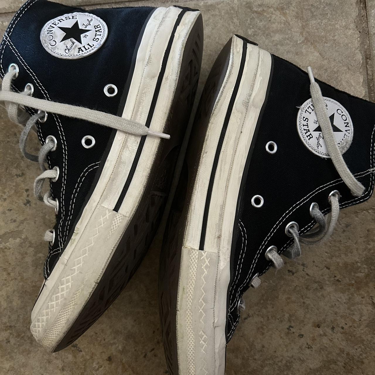 converse vintage chuck taylors size 7.5 for women... - Depop