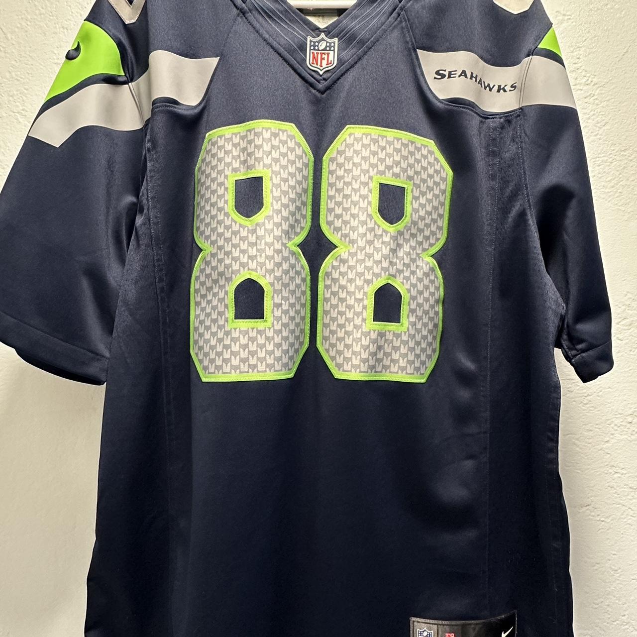 Nike ELITE Seahawks Jimmy GRAHAM #88 OnField NFL - Depop