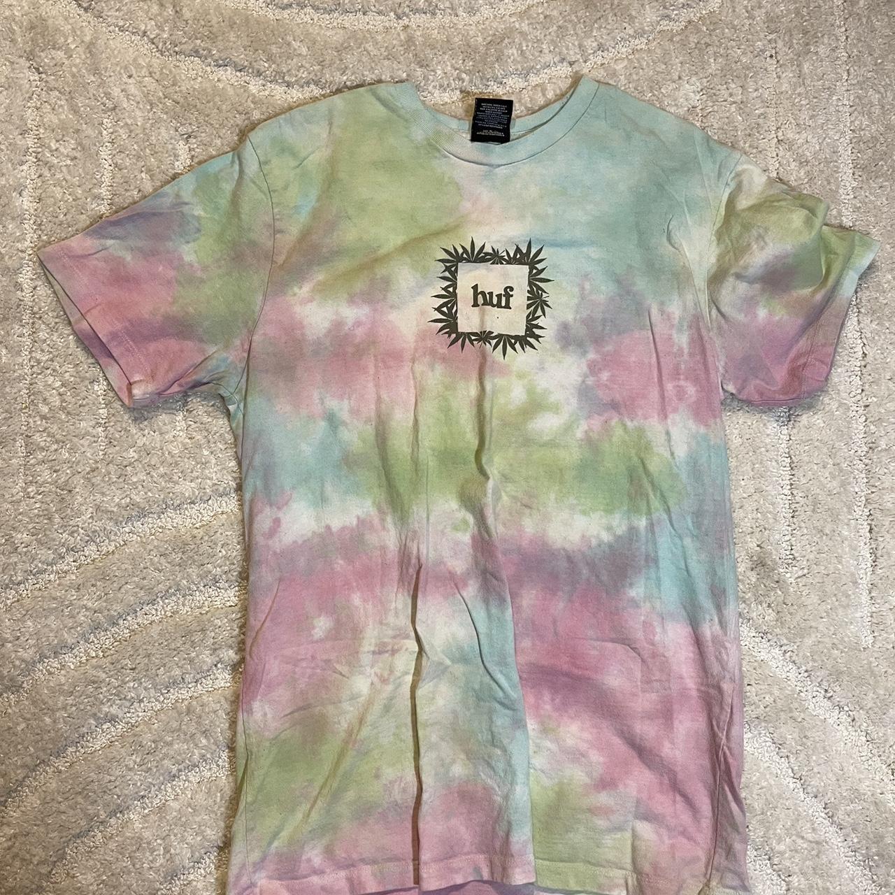huf tie dye shirt