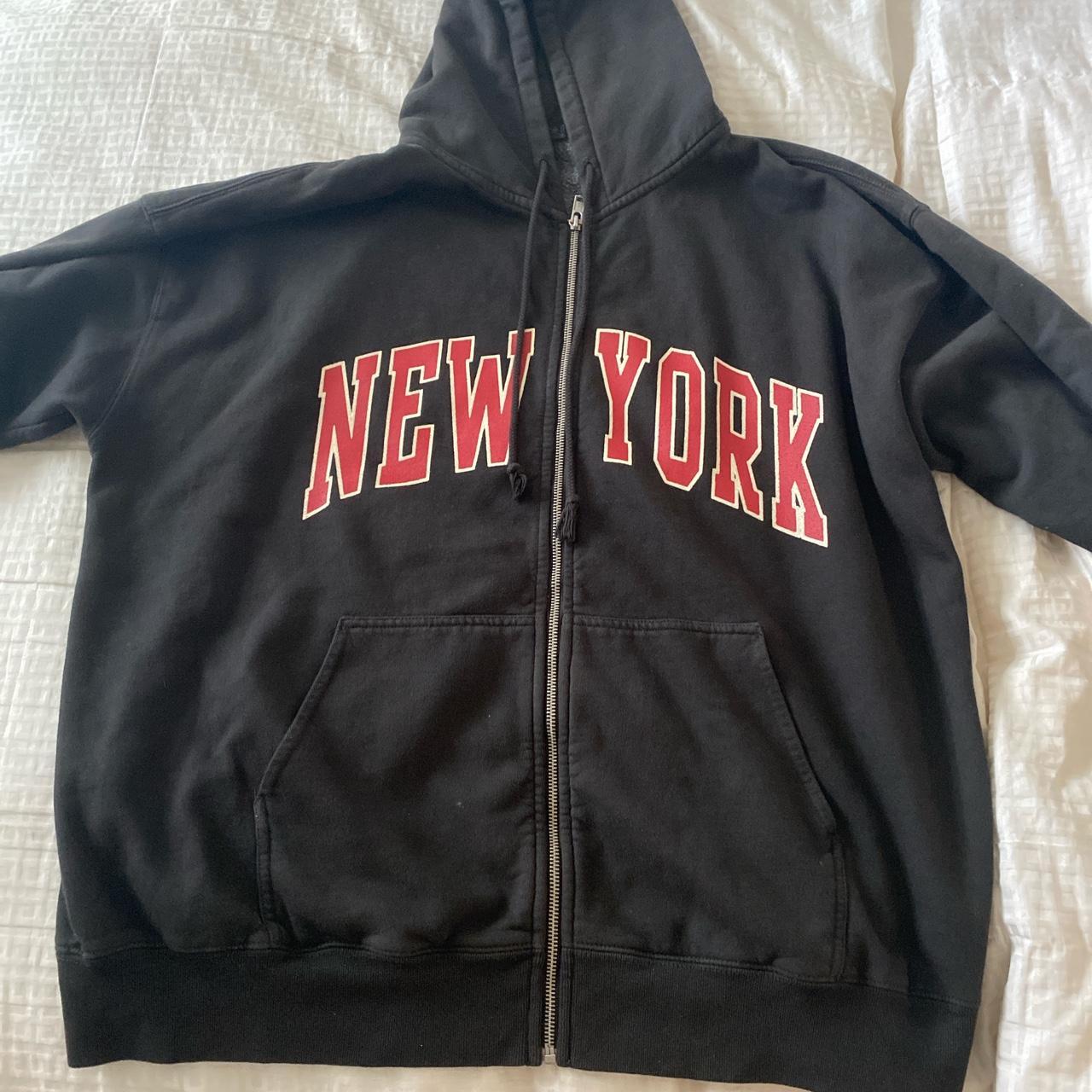 New York Zip Hoodie Brandy Melville