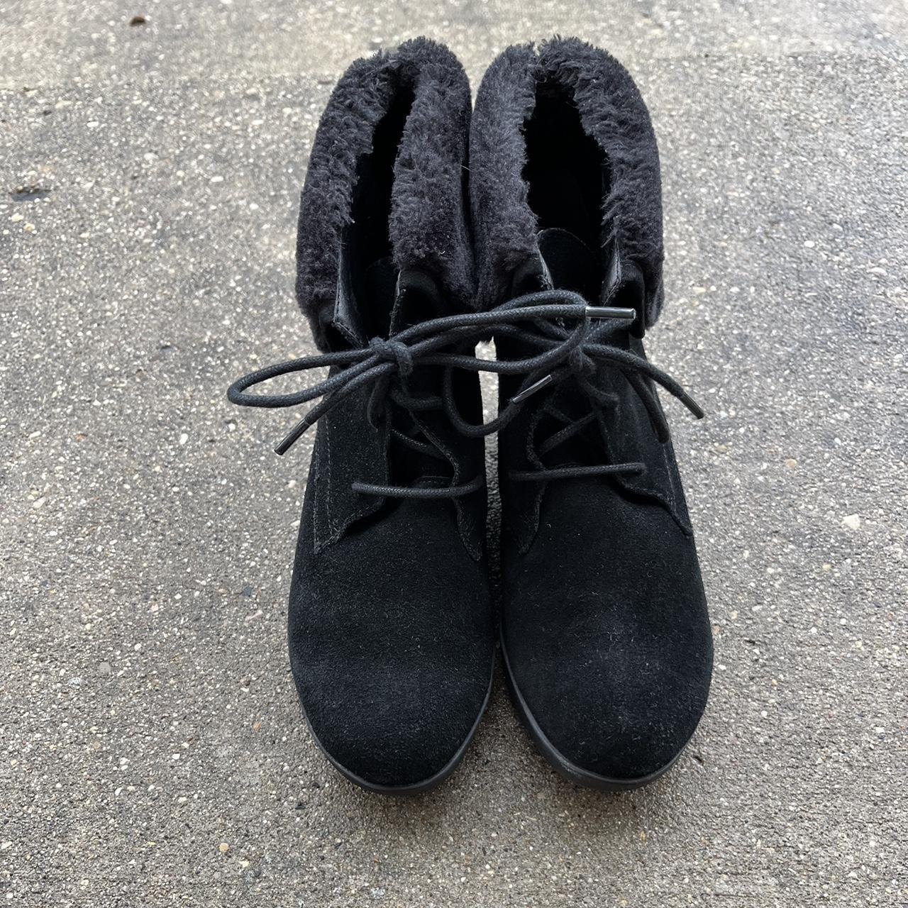 Donald pliner clearance black suede boots