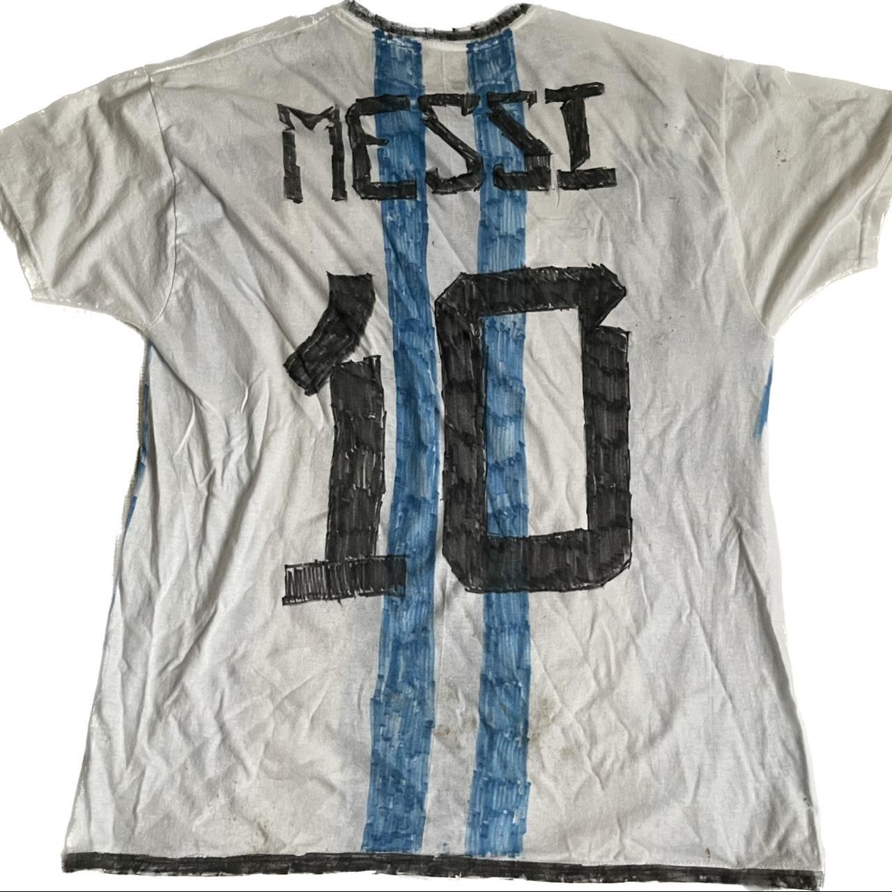 Adidas World Cup 2022 Messi Argentina 3 stars Jersey - Depop