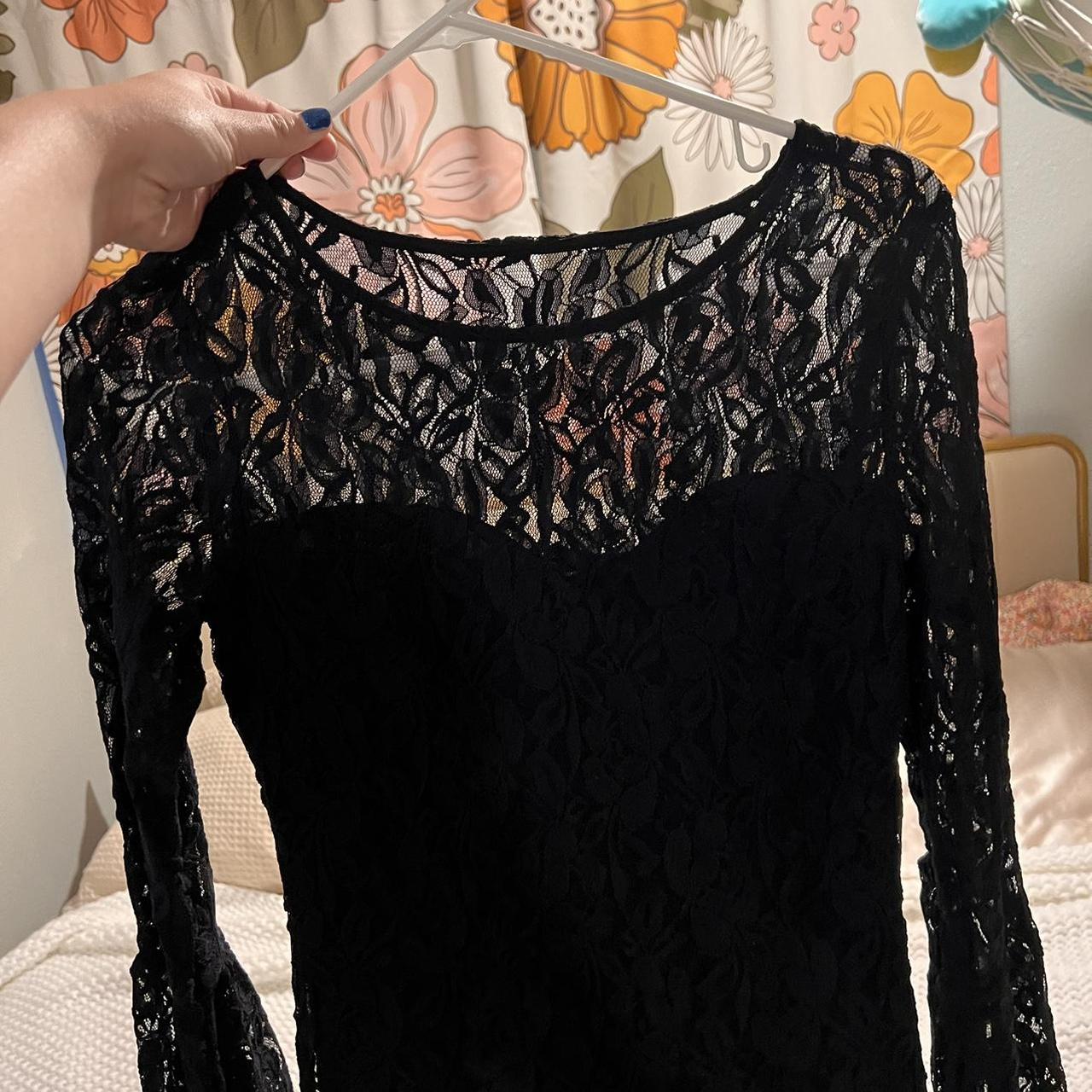 international concepts black lace dress i think i... - Depop