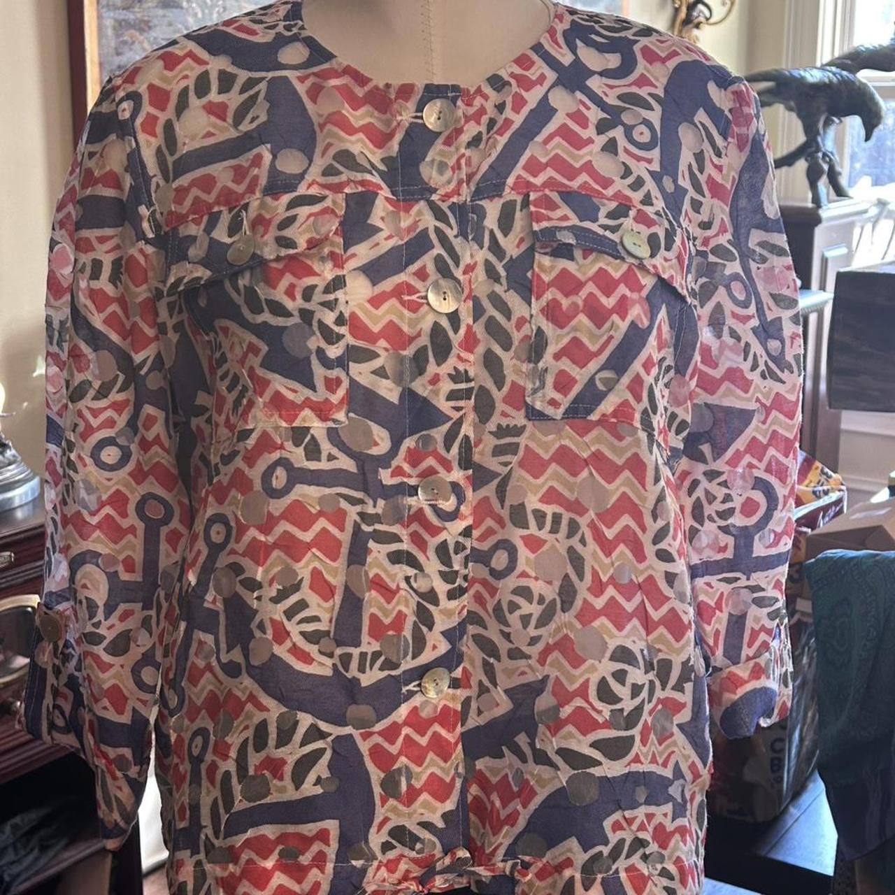 Ruby Rd. Women's Blouse - Multi/Pink - 16 – Ruby … - image 1