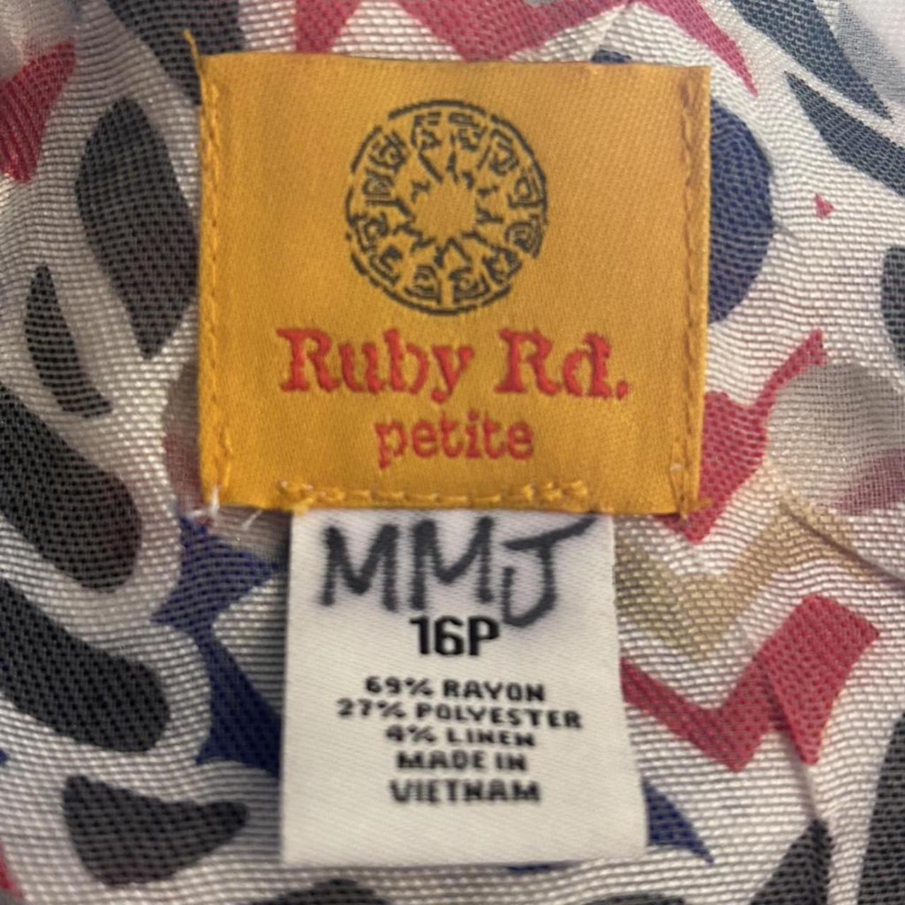 Ruby Rd. Women's Blouse - Multi/Pink - 16 – Ruby … - image 3