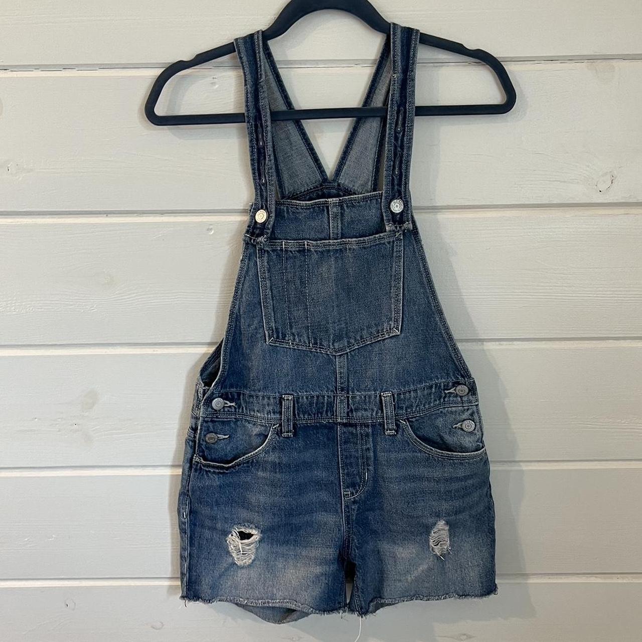 Extra Small old navy dungarees - Depop