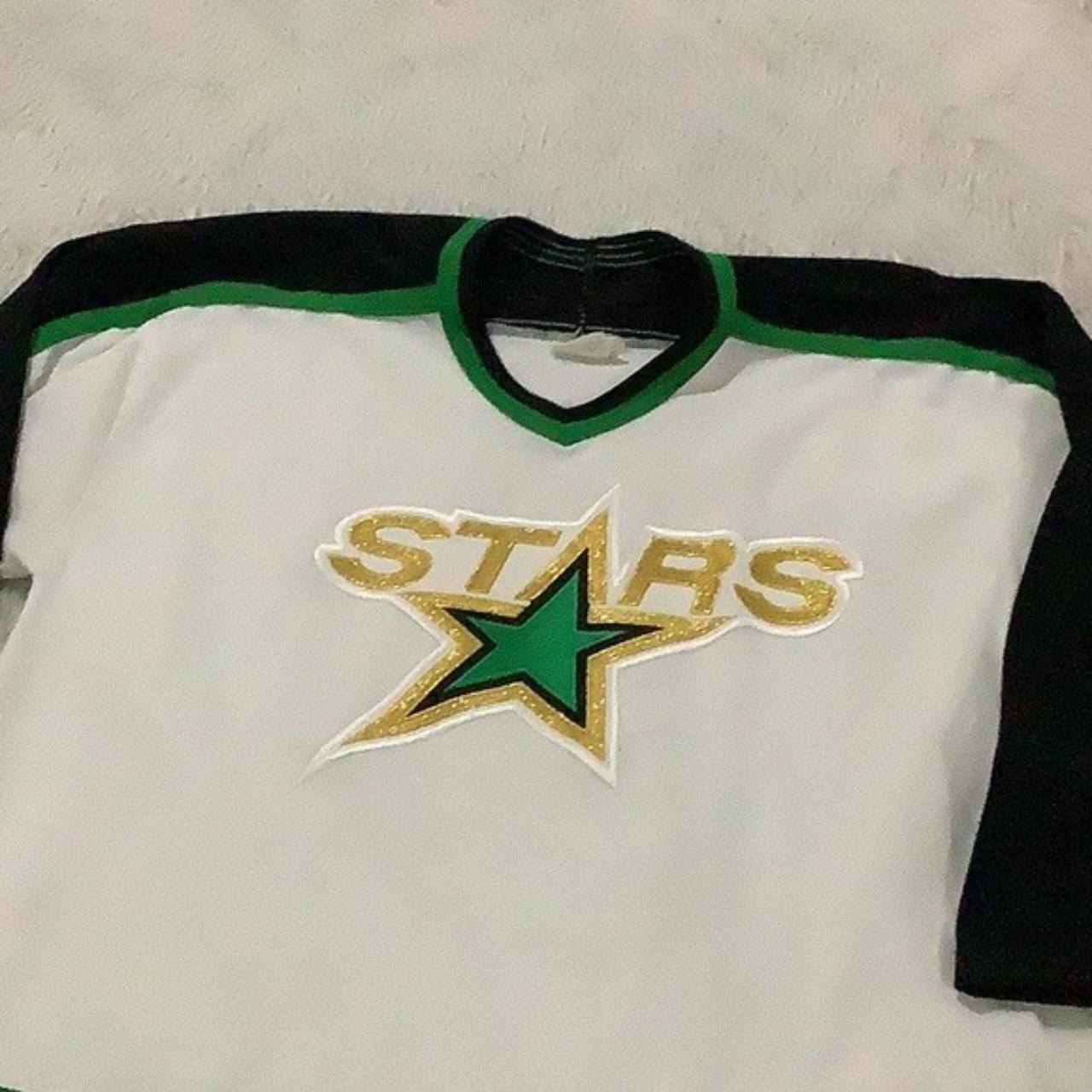 Vintage Dallas Stars Hockey Jersey. Jersey is made - Depop
