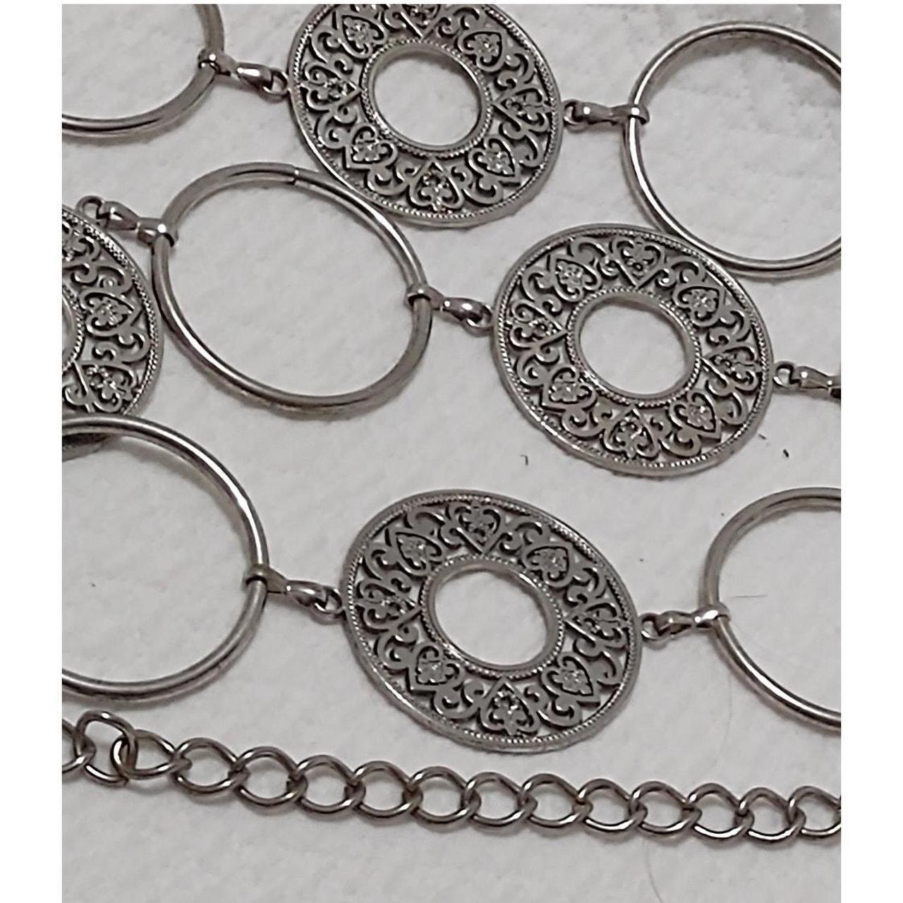 Rampage Metal Chain Fashion Belt SZ 1 #Metal #shiny... - Depop