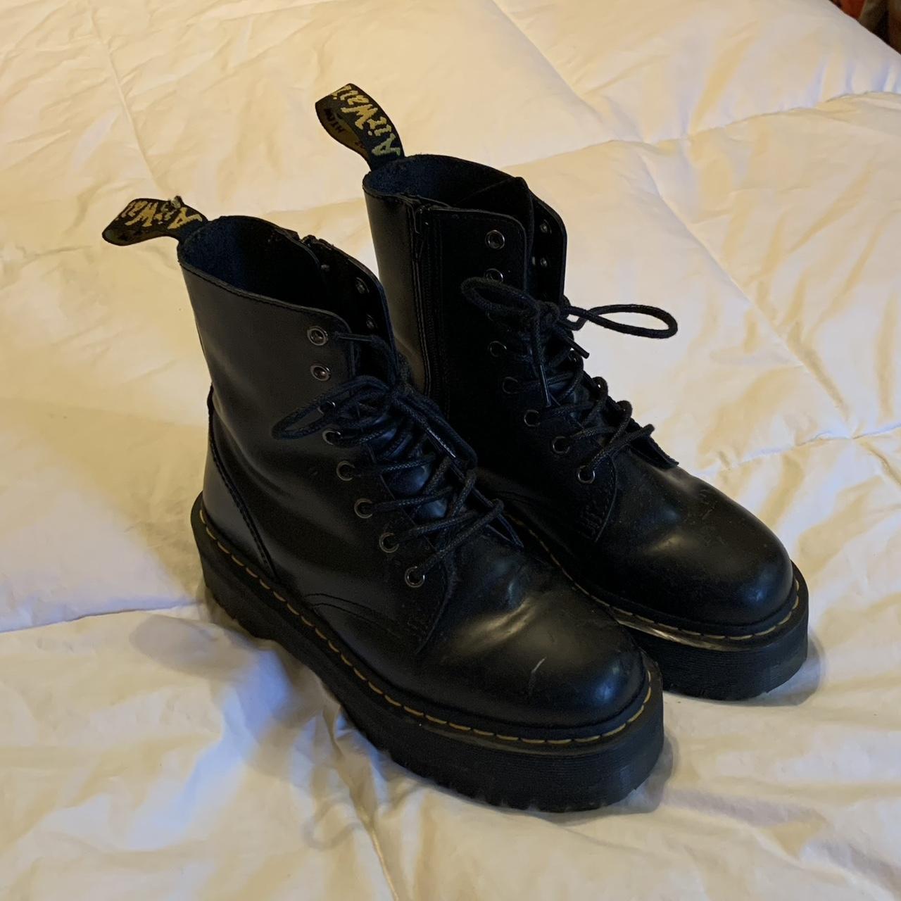 1460 pascal junior leather ankle boots