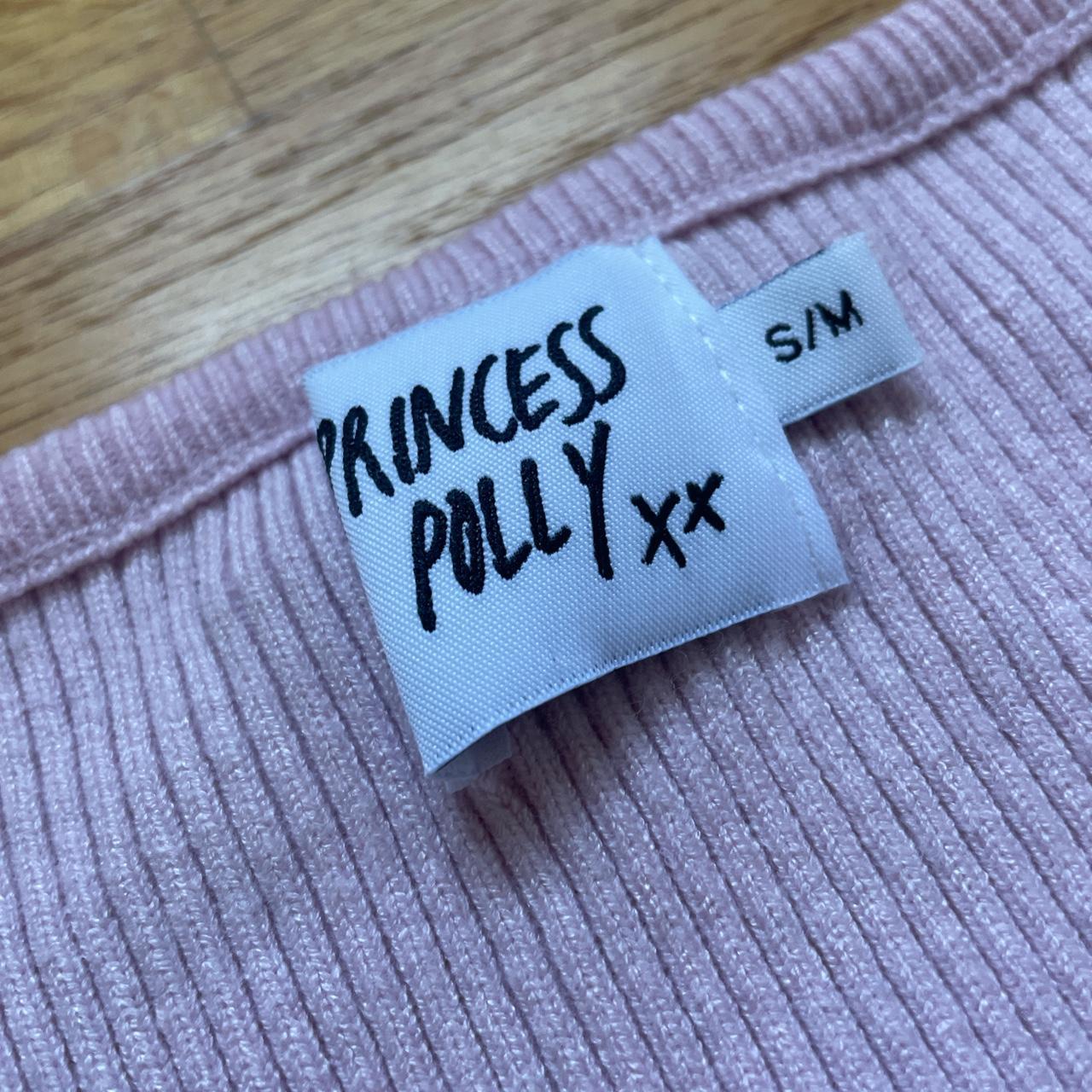 Light Pink Princess Polly Knit Long Sleeve Depop