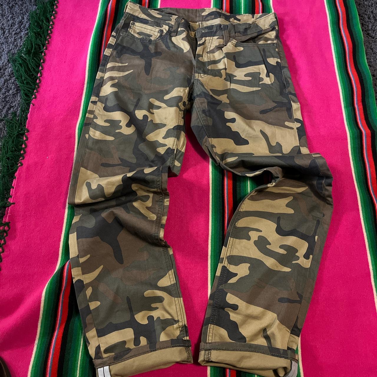 Levi 511 hot sale camo pants