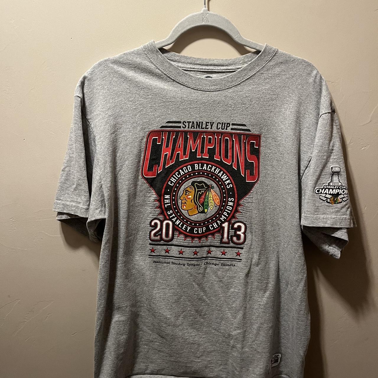 2013 Chicago Blackhawks Stanley Cup Tee Depop