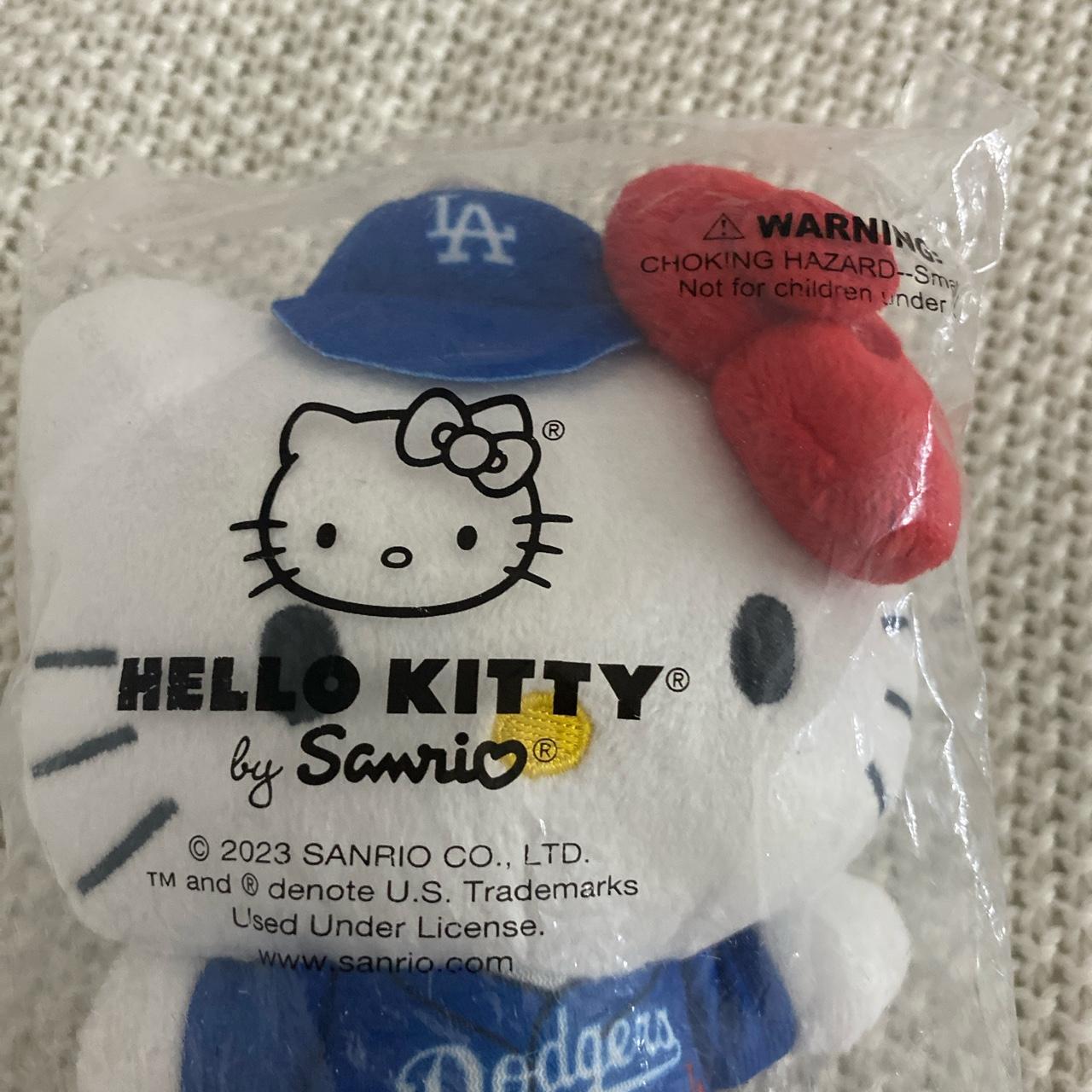 Dodgers new hello kitty small plush Measurements: - Depop