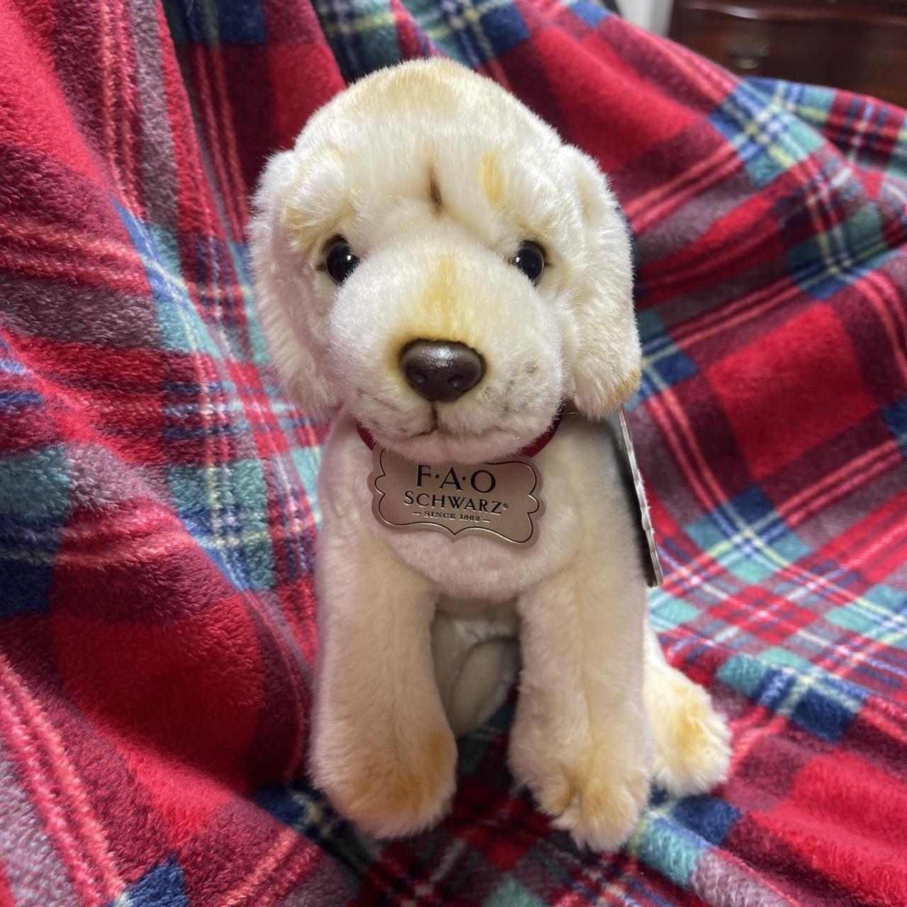 Fao schwarz stuffed animals dog on sale