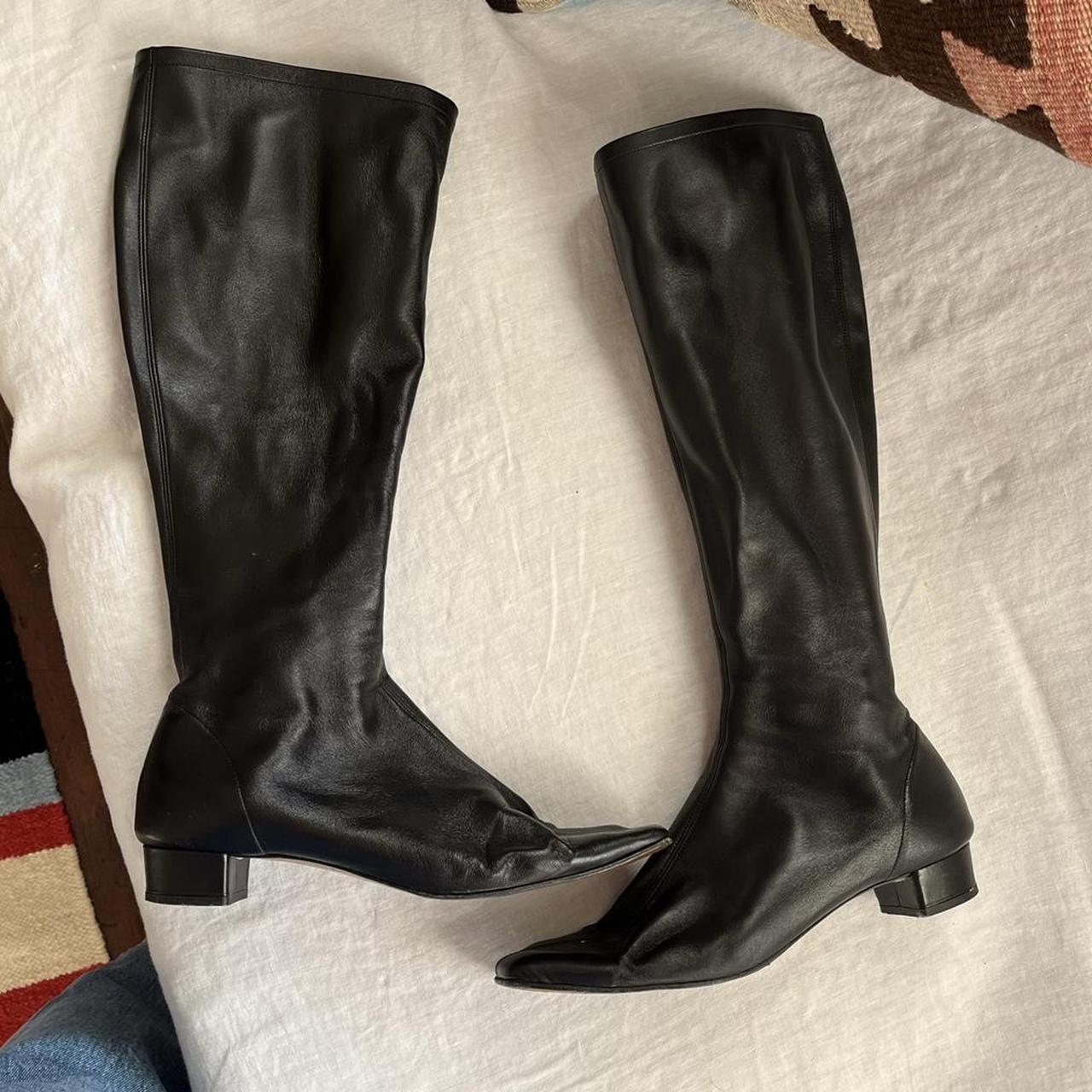 By Far Edie leather boots. Gorgeous calf leather,... - Depop