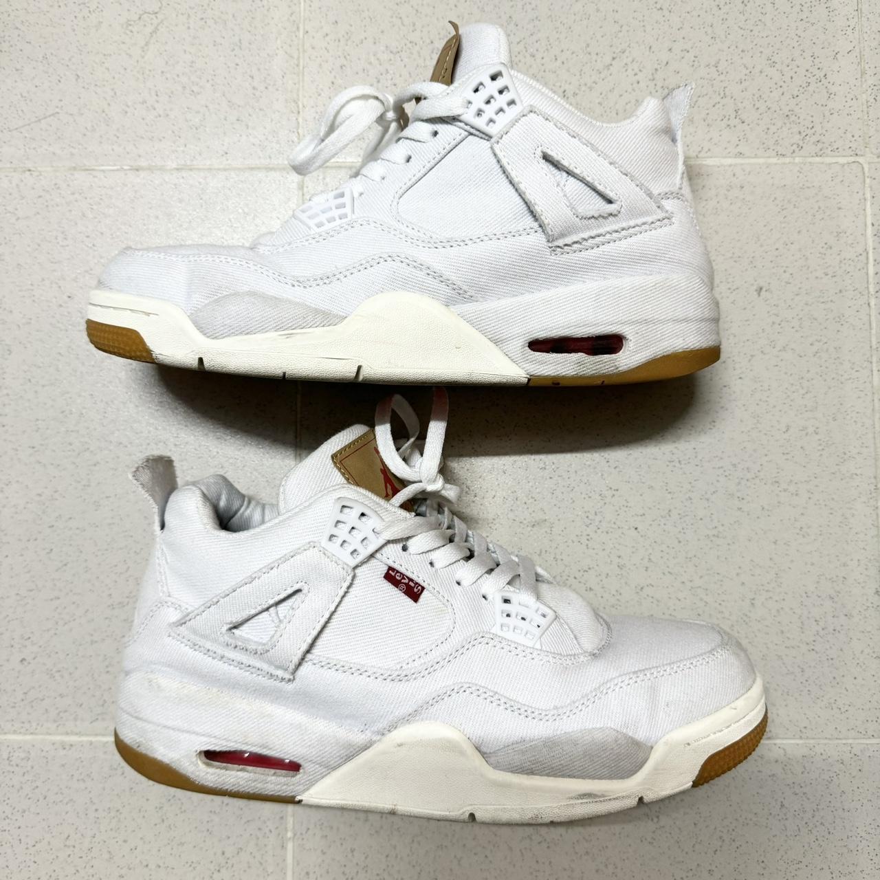 Levis x hotsell jordan 4 white