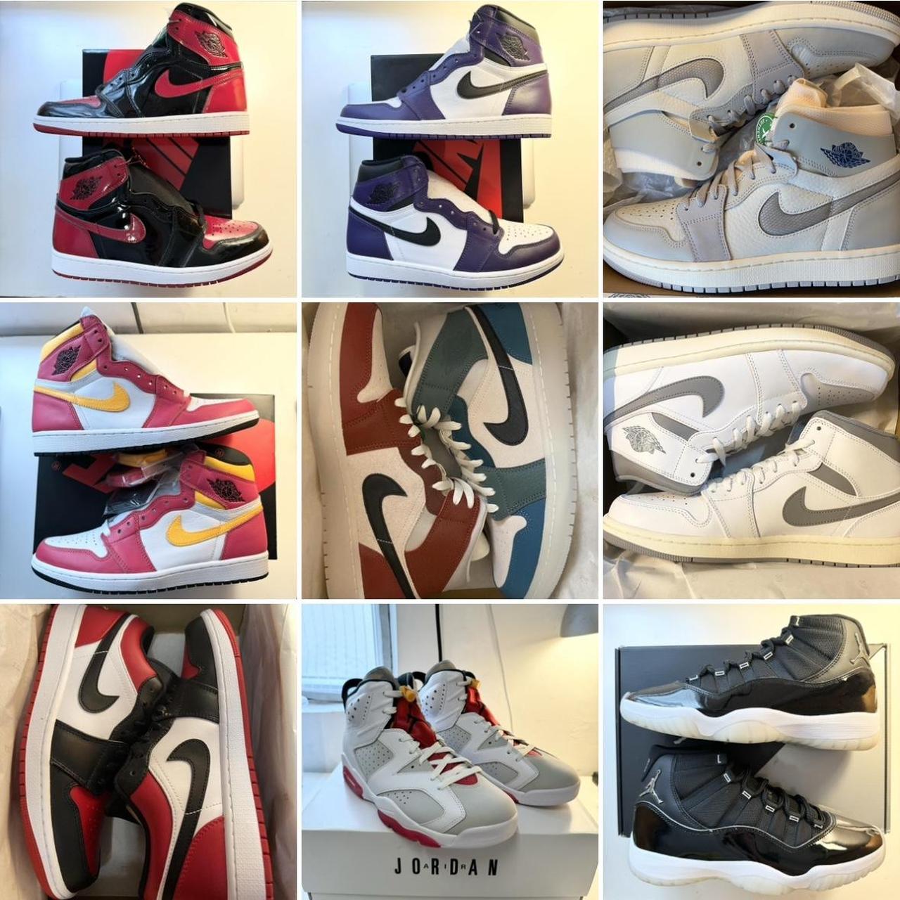 Nike AJ1 Air Jordan 1 AJ11 AJ6 Basketball Shoes... - Depop