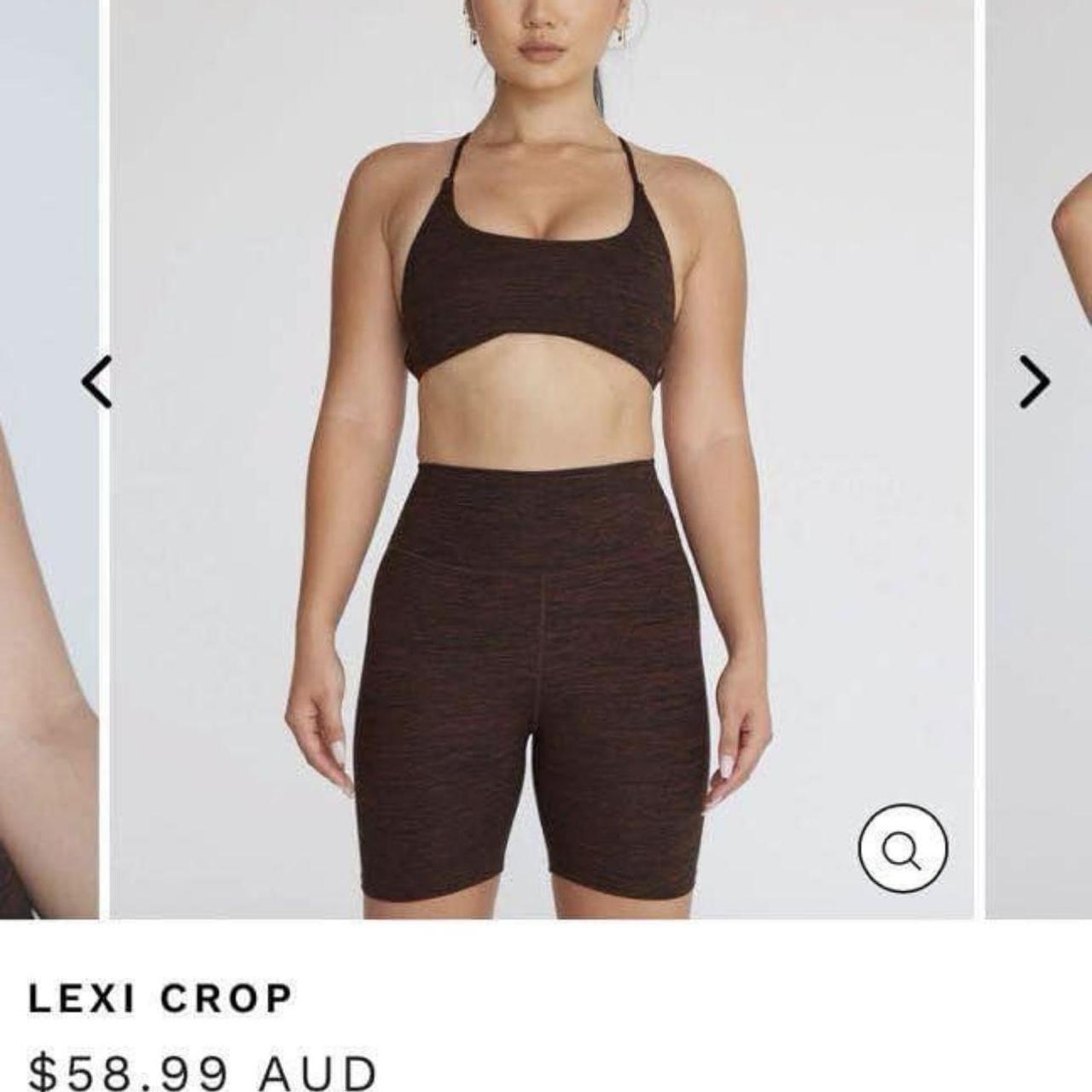 Crop Shop Boutique CSB Lea Bra In Faded Mocha Brown - $40 - From Cindy