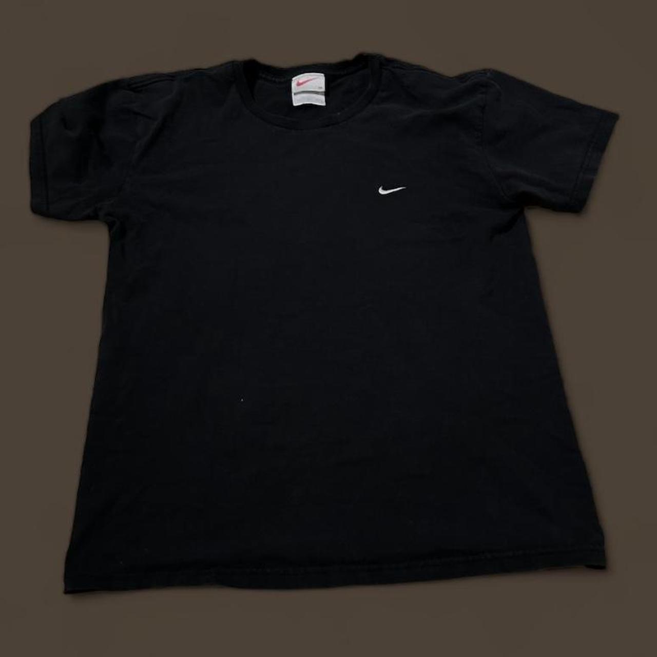 mens black and volt nike shirt
