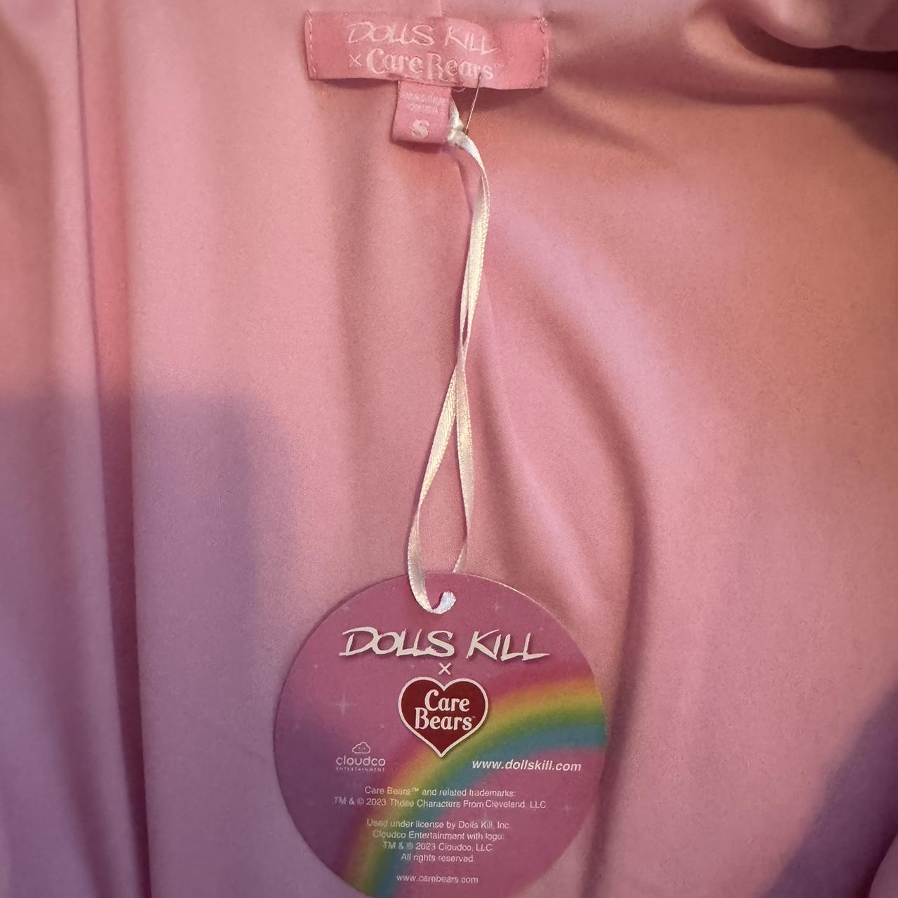 Dolls Kill Care Bears collab quilted jacket new with... Depop