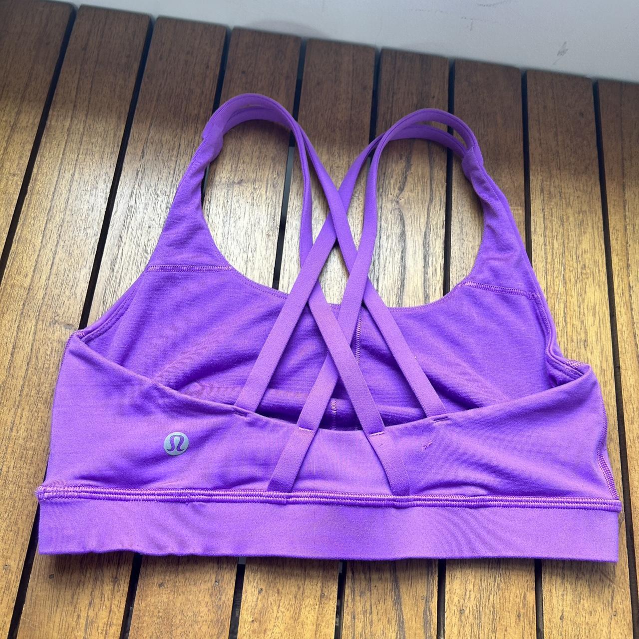 Lululemon Sports Bra! Size 6 Purple Size M - $40 (50% Off Retail) - From  Paige