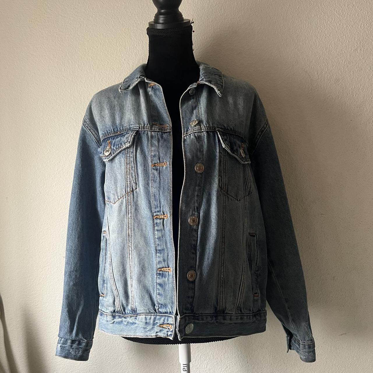 Oversized jean jacket hot sale forever 21