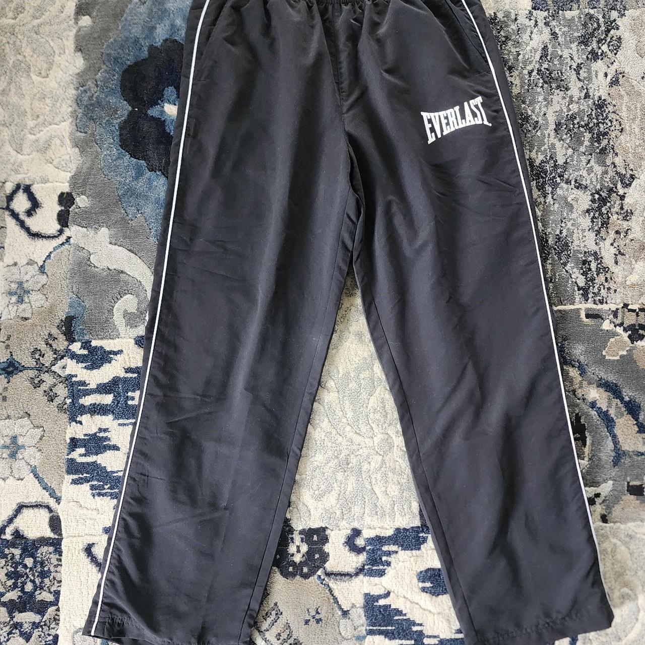 Everlast Vintage Pants made out of Wind Breaker... - Depop