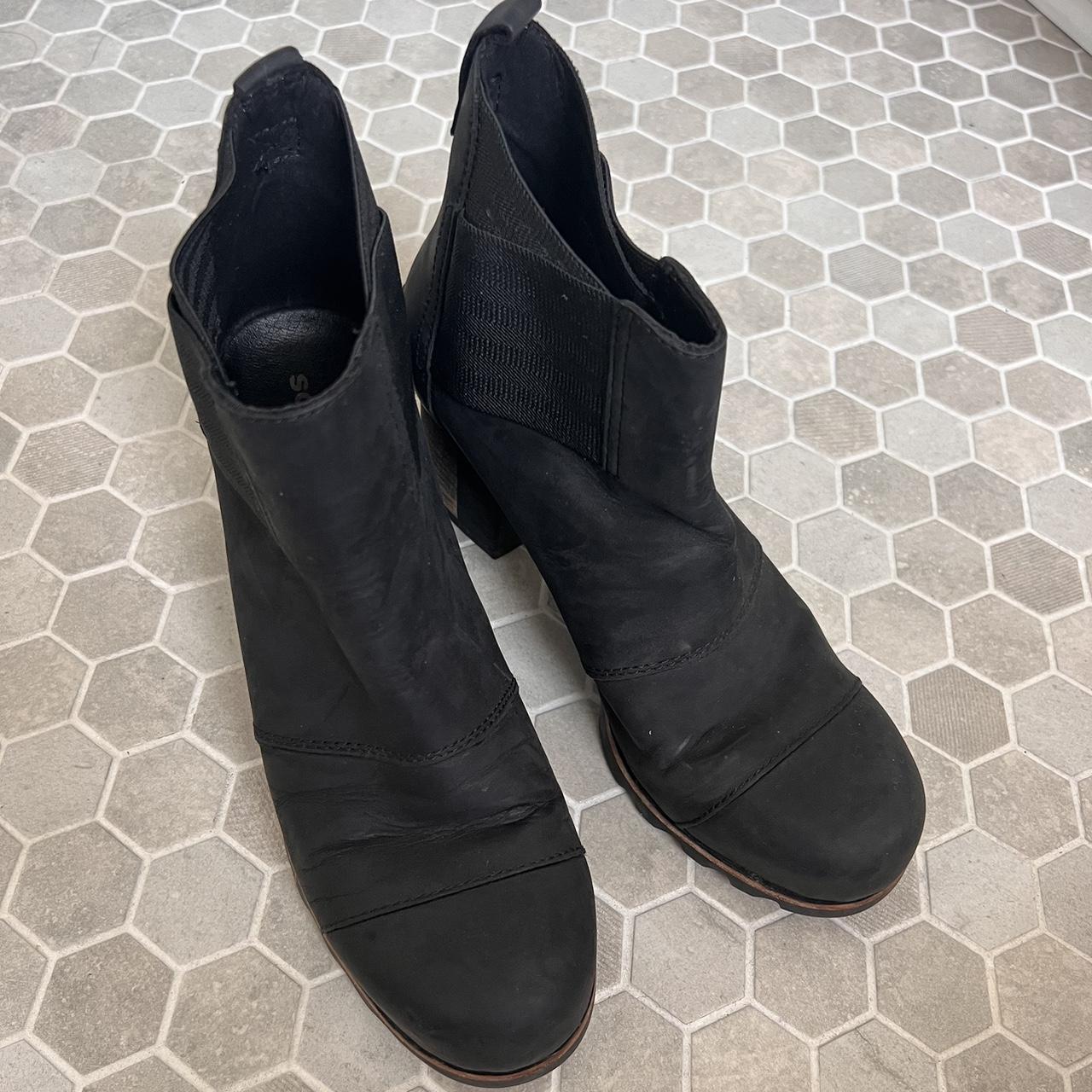 Womens black booties hot sale size 9