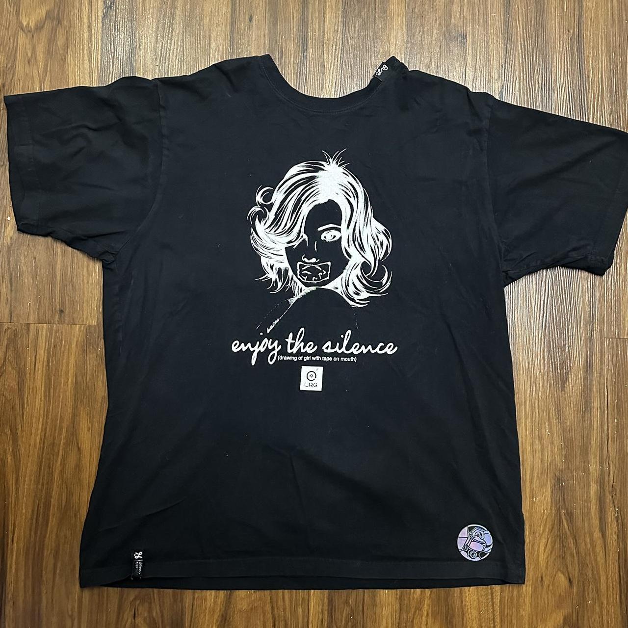 lrg enjoy the silence t shirt