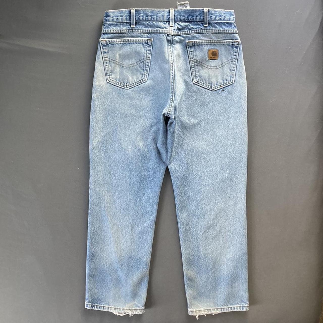 Carhartt jeans Sz 36/30 Good condition Good wear... - Depop