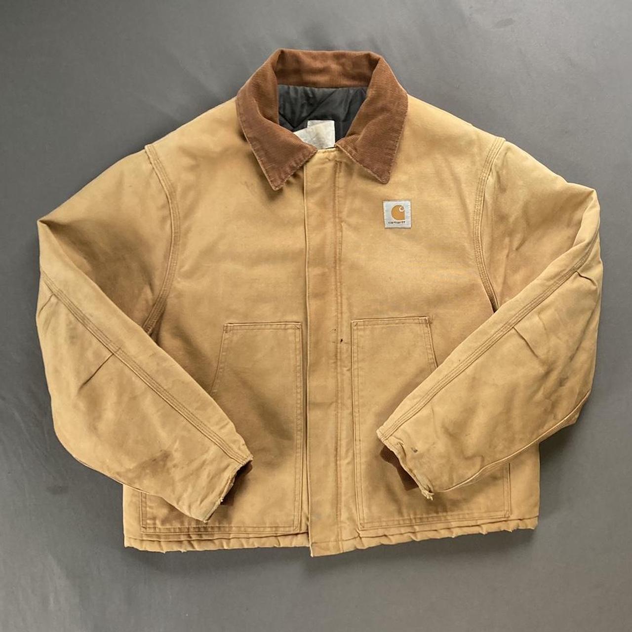 Vintage 90s Carhartt Detroit Jacket Good Condition... - Depop