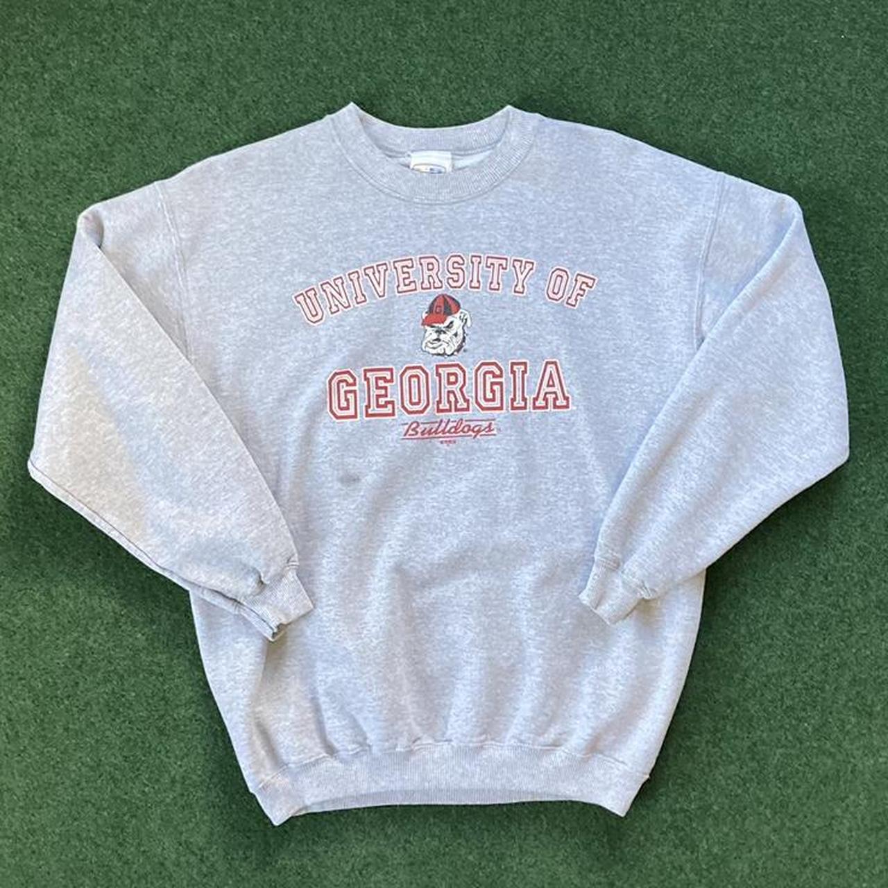 University of Georgia crew neck Sz M Good condition... - Depop