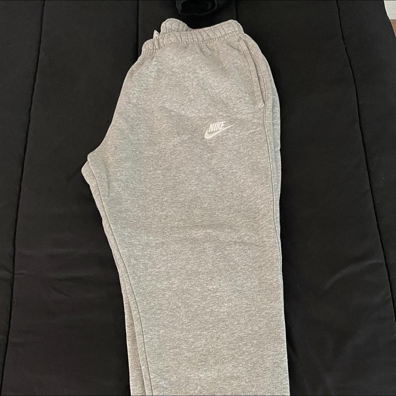 Medium light grey Nike sweats NEVER WORN... - Depop