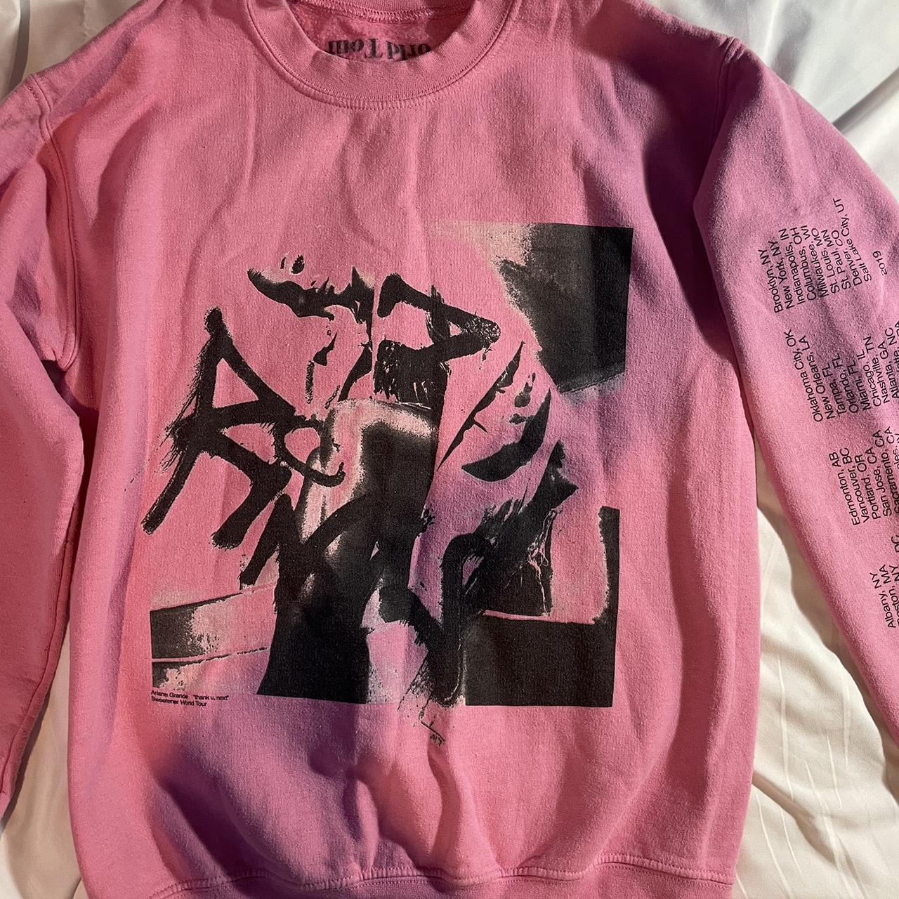 Ariana grande pink sales hoodie