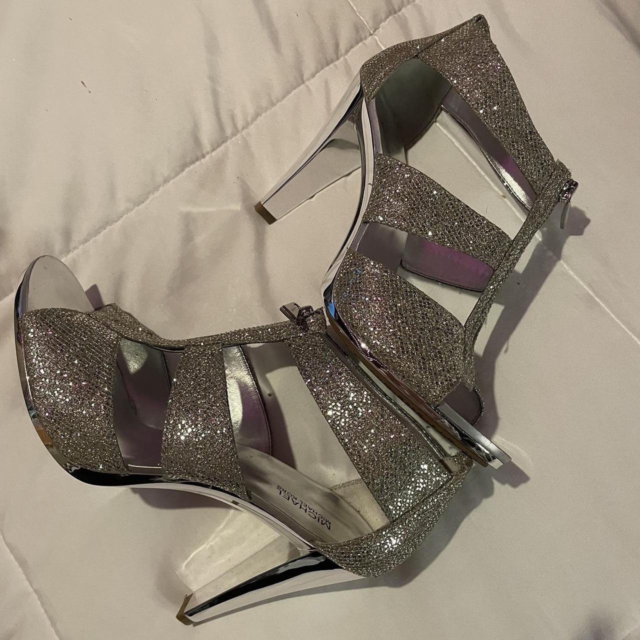 Michael kors clearance sparkly heels