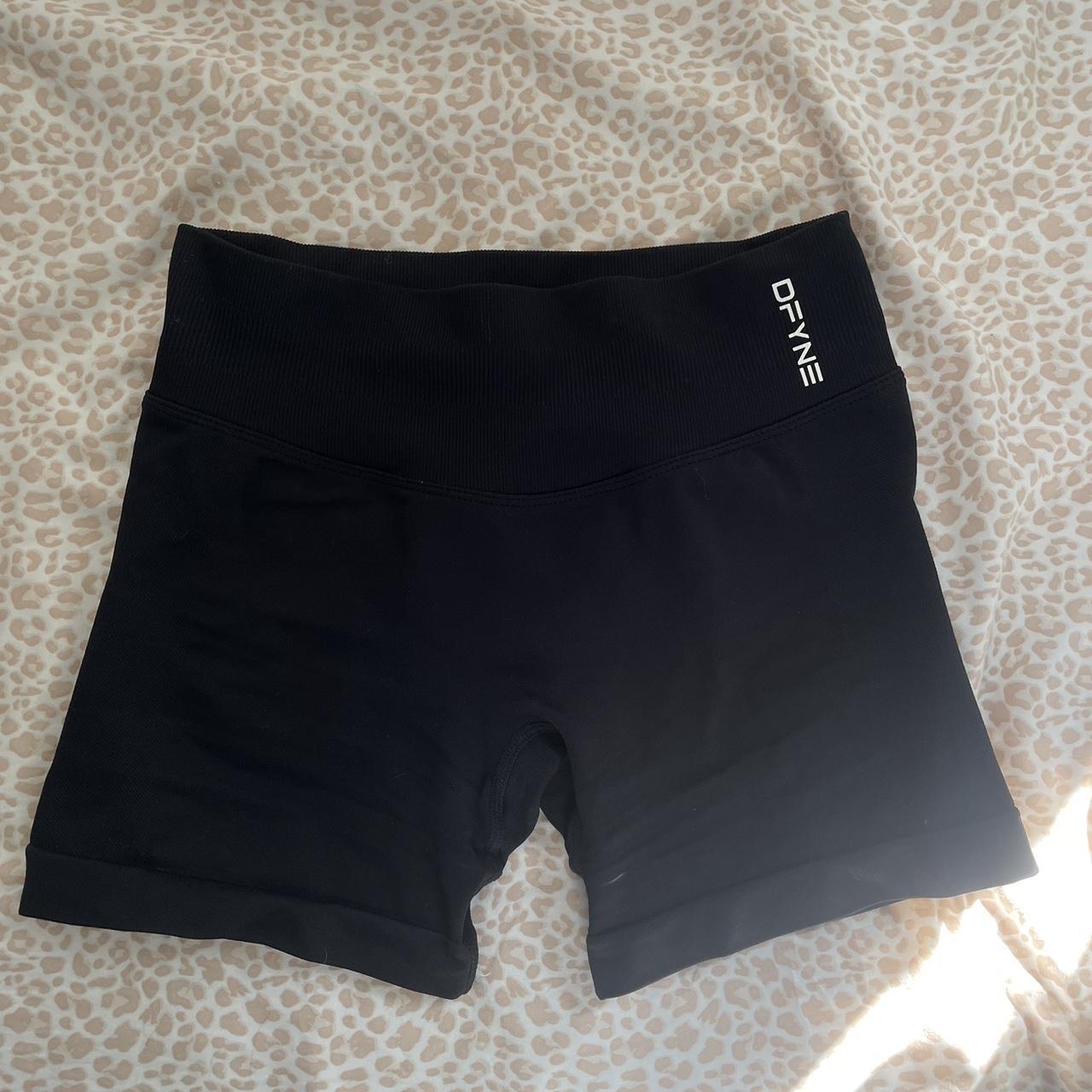 DFYNE black shorts nothing wrong with these they... - Depop