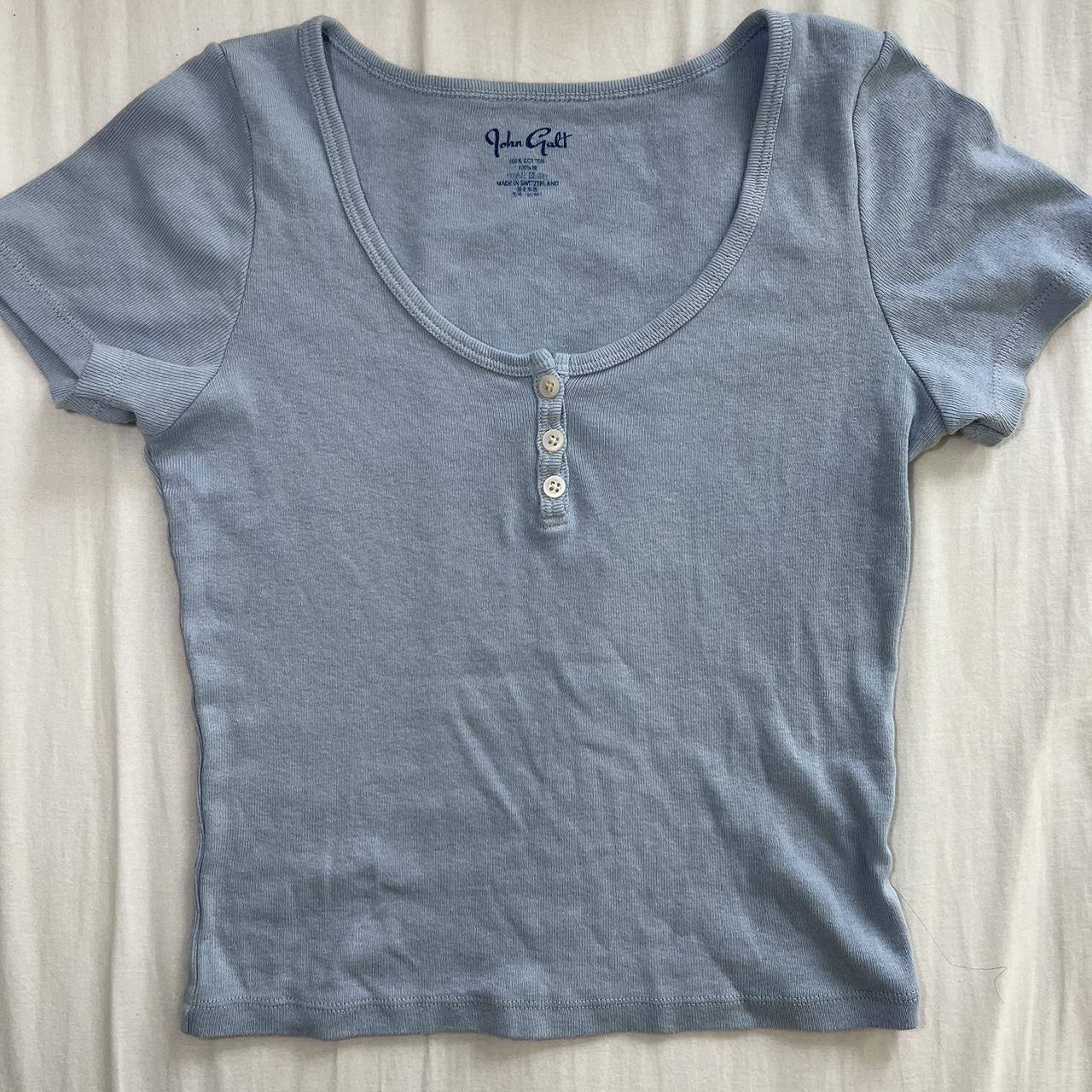 Brandy button up zelly top Depop