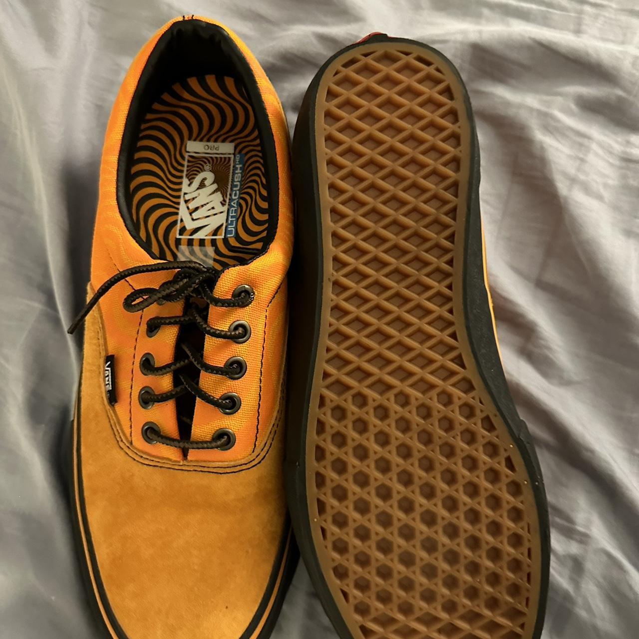 Vans on sale spitfire orange